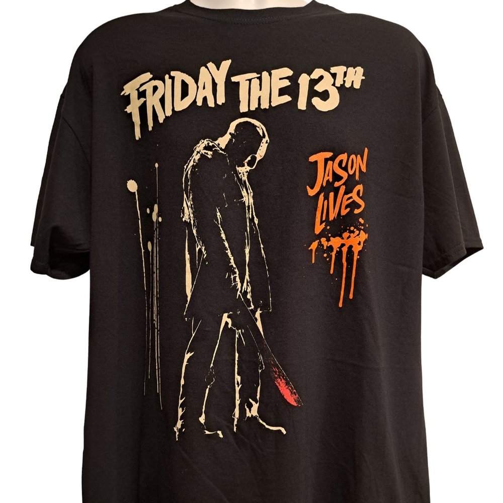 OFFICIAL FRIDAY THE 13TH JASON LIVES MOVIE TEE